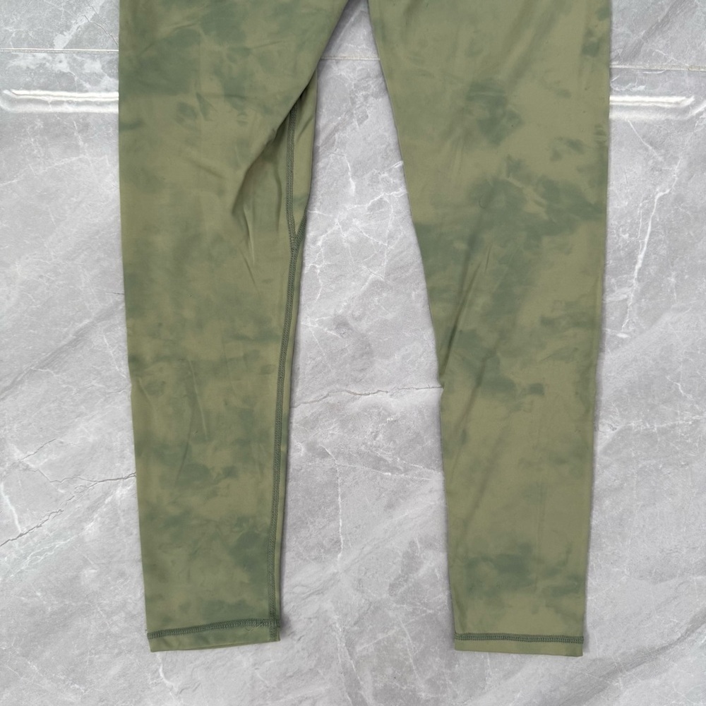 Women’s Tie Dye 25” Cropped Workout Athletic Leggings Pocket Size 8 - Picture 7 of 14